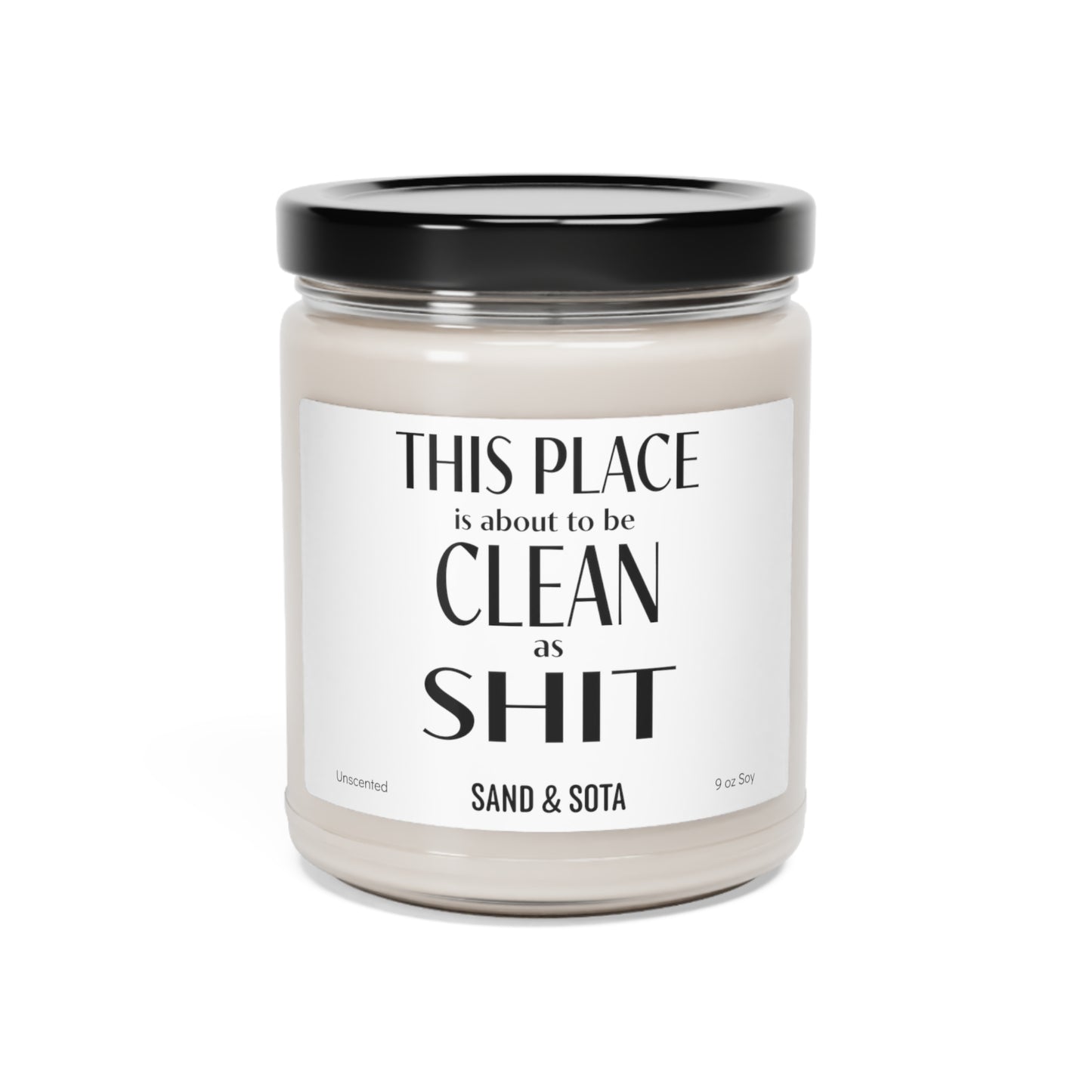 Clean as Shit Candle